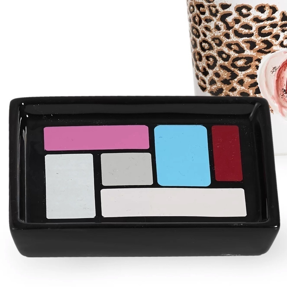 Diva Fashionista Ceramic Soap Dish - Multicolor
